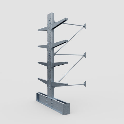 Cantilever Rack - Double Sided - Super Heavy Duty - Hot Dip Galvanized - Add-On Bay - Height 4267mm