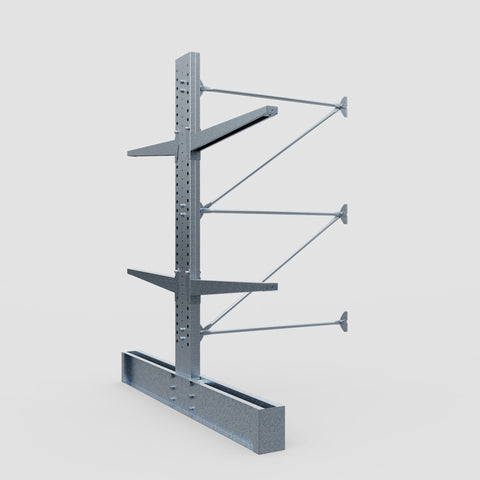 Cantilever Rack - Double Sided - Ultra Heavy Duty - Hot Dip Galvanized - Add-On Bay - Height 4267mm