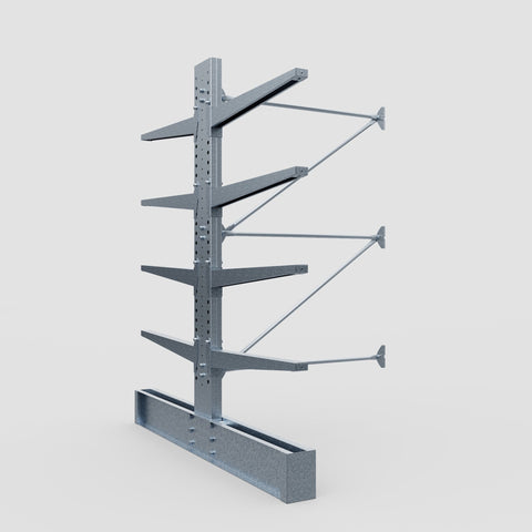 Cantilever Rack - Double Sided - Super Heavy Duty - Hot Dip Galvanized - Add-On Bay - Height 4267mm