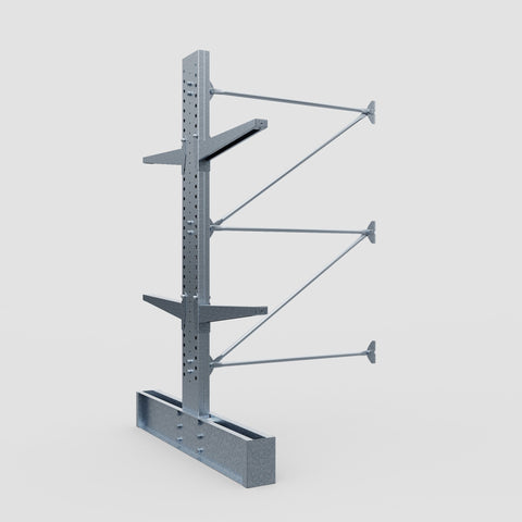 Cantilever Rack - Double Sided - Super Heavy Duty - Hot Dip Galvanized - Add-On Bay - Height 4267mm