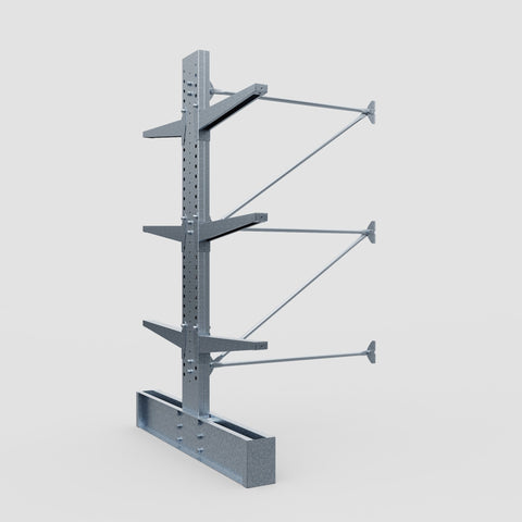 Cantilever Rack - Double Sided - Super Heavy Duty - Hot Dip Galvanized - Add-On Bay - Height 4267mm