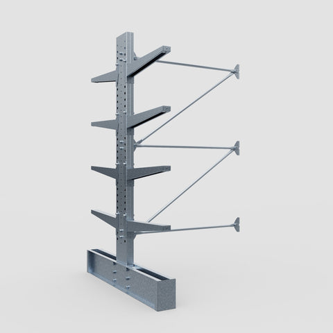 Cantilever Rack - Double Sided - Ultra Heavy Duty - Hot Dip Galvanized - Add-On Bay - Height 4267mm