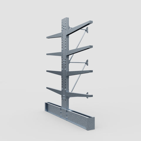 Cantilever Rack - Double Sided - Heavy Duty - Hot Dip Galvanized - Add-On Bay - Height 3048mm