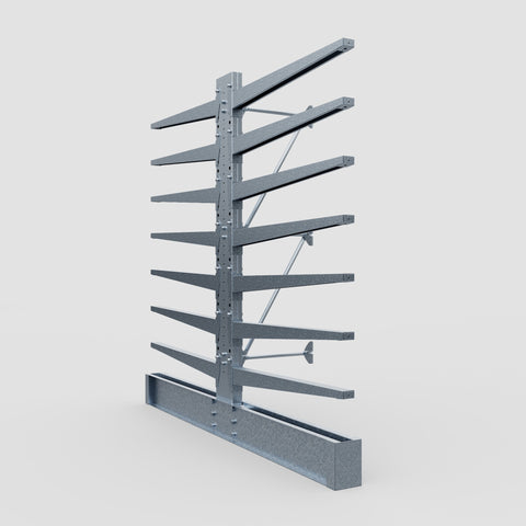 Cantilever Rack - Double Sided - Heavy Duty - Hot Dip Galvanized - Add-On Bay - Height 3048mm