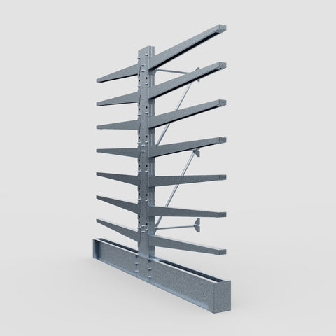 Cantilever Rack - Double Sided - Super Heavy Duty - Hot Dip Galvanized - Add-On Bay - Height 4267mm
