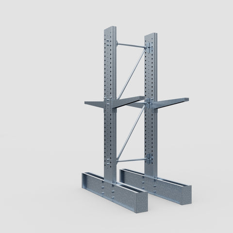 Cantilever Rack - Double Sided - Ultra Heavy Duty - Hot Dip Galvanized - Add-On Bay - Height 4267mm