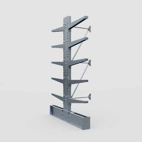 Cantilever Rack - Double Sided - Heavy Duty - Hot Dip Galvanized - Add-On Bay - Height 3048mm