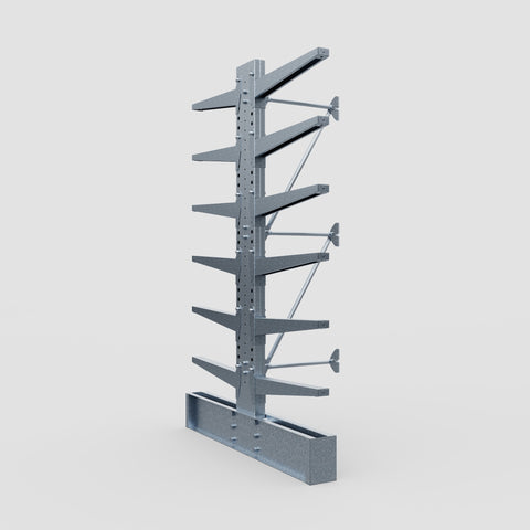 Cantilever Rack - Double Sided - Heavy Duty - Hot Dip Galvanized - Add-On Bay - Height 3048mm