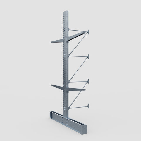 Cantilever Rack - Double Sided - Ultra Heavy Duty - Hot Dip Galvanized - Add-On Bay - Height 4877mm