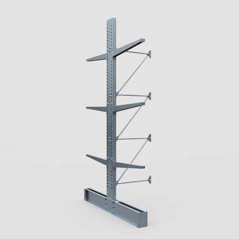 Cantilever Rack - Double Sided - Heavy Duty - Hot Dip Galvanized - Add-On Bay - Height 4572mm