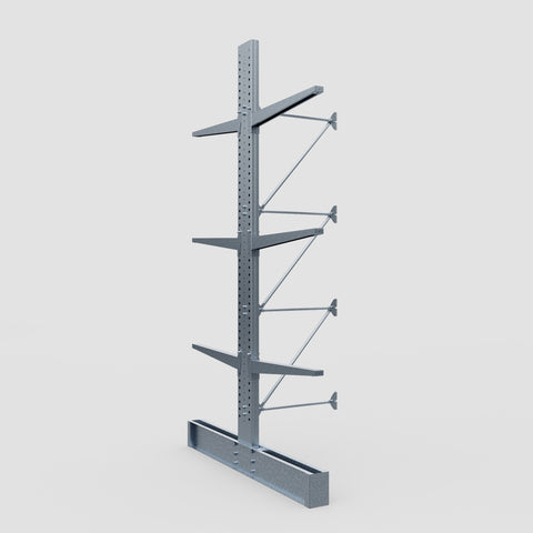 Cantilever Rack - Double Sided - Ultra Heavy Duty - Hot Dip Galvanized - Add-On Bay - Height 4877mm