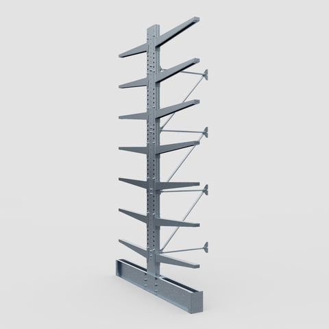 Cantilever Rack - Double Sided - Super Heavy Duty - Hot Dip Galvanized - Add-On Bay - Height 4877mm