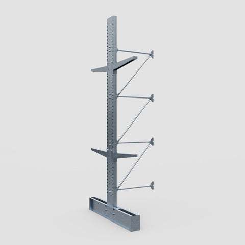 Cantilever Rack - Double Sided - Super Heavy Duty - Hot Dip Galvanized - Add-On Bay - Height 4877mm