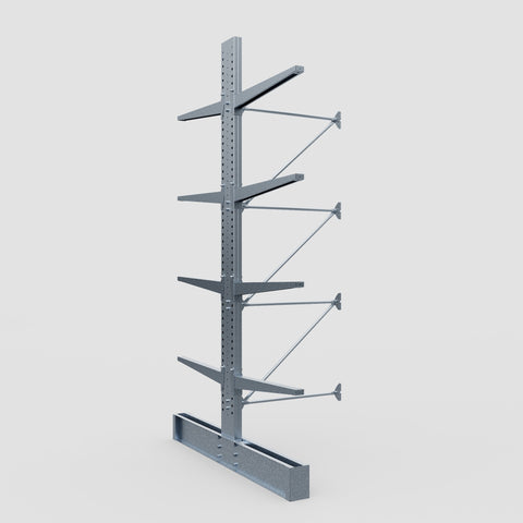 Cantilever Rack - Double Sided - Heavy Duty - Hot Dip Galvanized - Add-On Bay - Height 4572mm