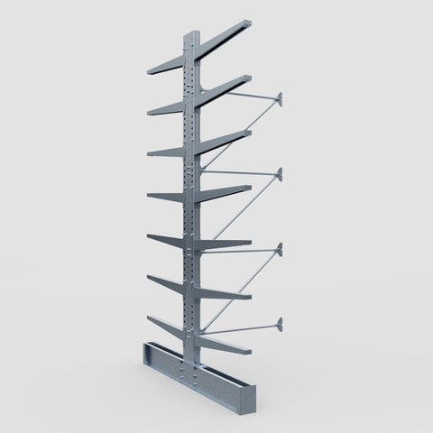 Cantilever Rack - Double Sided - Ultra Heavy Duty - Hot Dip Galvanized - Add-On Bay - Height 4877mm