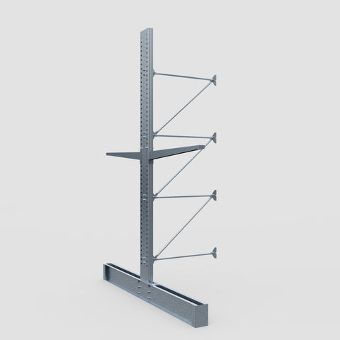 Cantilever Rack - Double Sided - Super Heavy Duty - Hot Dip Galvanized - Add-On Bay - Height 4877mm