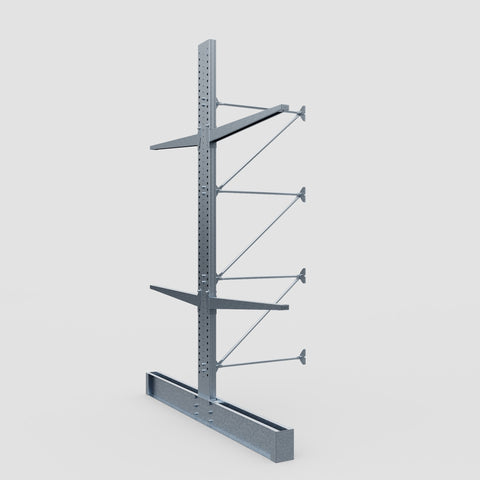 Cantilever Rack - Double Sided - Heavy Duty - Hot Dip Galvanized - Add-On Bay - Height 4572mm