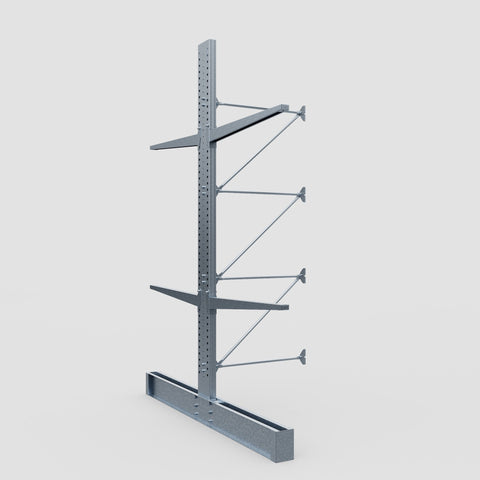 Cantilever Rack - Double Sided - Ultra Heavy Duty - Hot Dip Galvanized - Add-On Bay - Height 4877mm