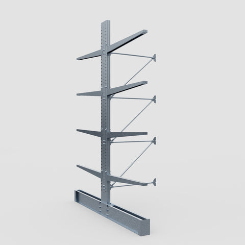 Cantilever Rack - Double Sided - Super Heavy Duty - Hot Dip Galvanized - Add-On Bay - Height 4877mm