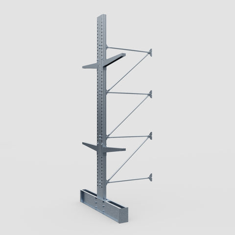 Cantilever Rack - Double Sided - Heavy Duty - Hot Dip Galvanized - Add-On Bay - Height 4572mm