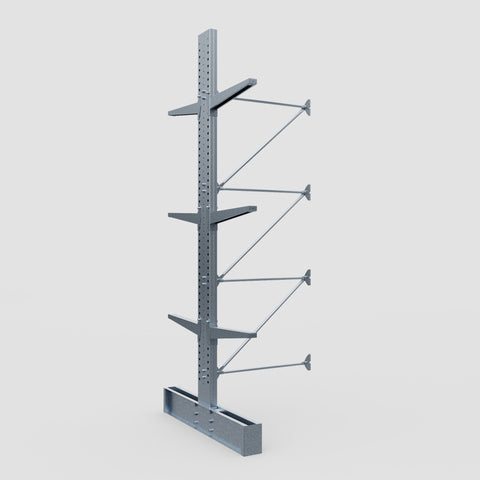 Cantilever Rack - Double Sided - Heavy Duty - Hot Dip Galvanized - Add-On Bay - Height 4572mm