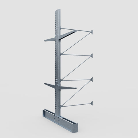 Cantilever Rack - Double Sided - Super Heavy Duty - Hot Dip Galvanized - Add-On Bay - Height 4877mm