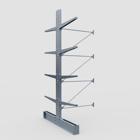 Cantilever Rack - Double Sided - Heavy Duty - Hot Dip Galvanized - Add-On Bay - Height 4572mm