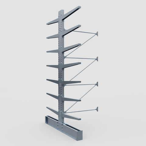Cantilever Rack - Double Sided - Ultra Heavy Duty - Hot Dip Galvanized - Add-On Bay - Height 4877mm