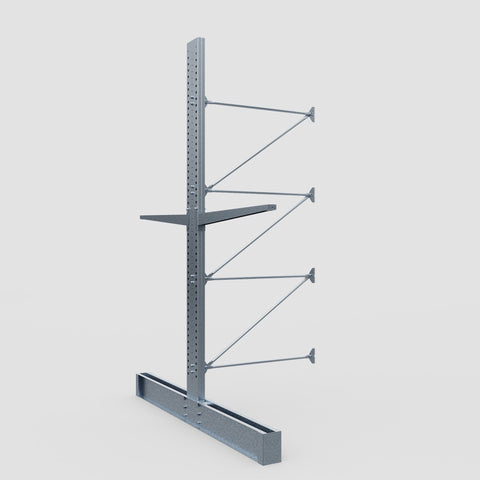 Cantilever Rack - Double Sided - Super Heavy Duty - Hot Dip Galvanized - Add-On Bay - Height 4877mm