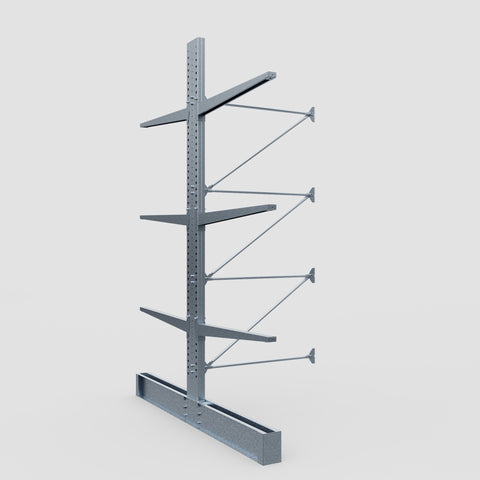 Cantilever Rack - Double Sided - Heavy Duty - Hot Dip Galvanized - Add-On Bay - Height 4572mm