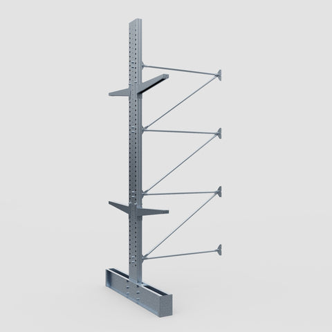 Cantilever Rack - Double Sided - Super Heavy Duty - Hot Dip Galvanized - Add-On Bay - Height 4877mm