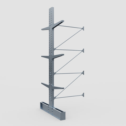 Cantilever Rack - Double Sided - Heavy Duty - Hot Dip Galvanized - Add-On Bay - Height 4572mm