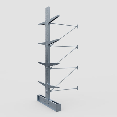 Cantilever Rack - Double Sided - Heavy Duty - Hot Dip Galvanized - Add-On Bay - Height 4572mm