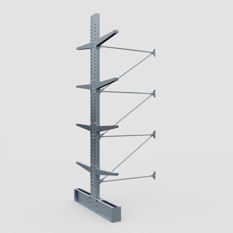 Cantilever Rack - Double Sided - Super Heavy Duty - Hot Dip Galvanized - Add-On Bay - Height 4877mm