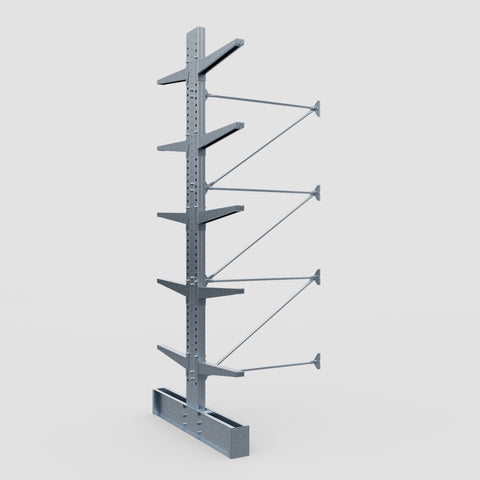 Cantilever Rack - Double Sided - Heavy Duty - Hot Dip Galvanized - Add-On Bay - Height 4572mm