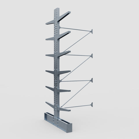 Cantilever Rack - Double Sided - Super Heavy Duty - Hot Dip Galvanized - Add-On Bay - Height 4877mm