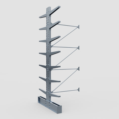 Cantilever Rack - Double Sided - Ultra Heavy Duty - Hot Dip Galvanized - Add-On Bay - Height 4877mm