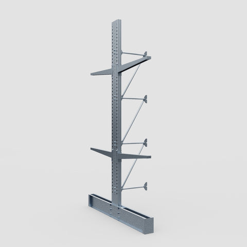 Cantilever Rack - Double Sided - Super Heavy Duty - Hot Dip Galvanized - Add-On Bay - Height 4877mm
