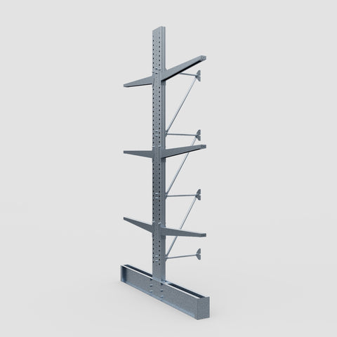 Cantilever Rack - Double Sided - Ultra Heavy Duty - Hot Dip Galvanized - Add-On Bay - Height 4877mm