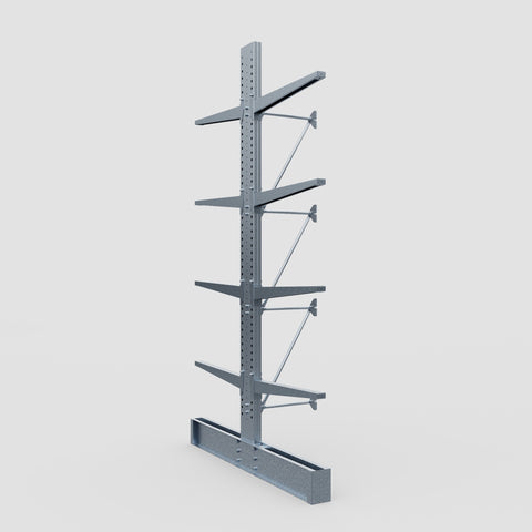 Cantilever Rack - Double Sided - Heavy Duty - Hot Dip Galvanized - Add-On Bay - Height 4572mm