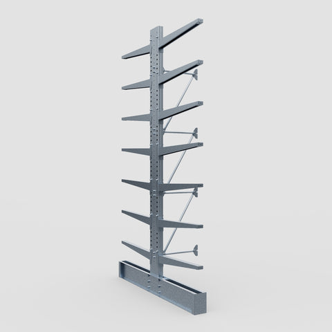 Cantilever Rack - Double Sided - Heavy Duty - Hot Dip Galvanized - Add-On Bay - Height 4572mm