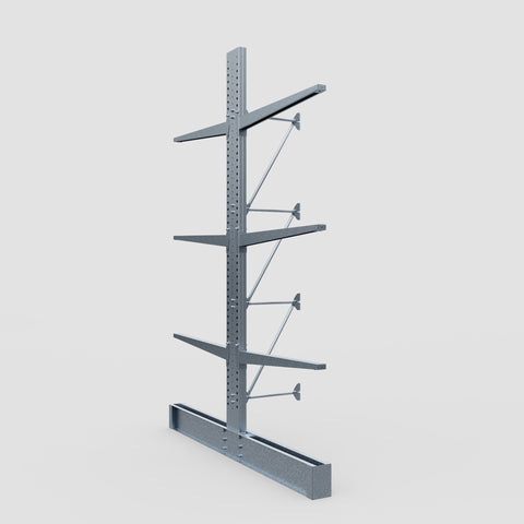 Cantilever Rack - Double Sided - Ultra Heavy Duty - Hot Dip Galvanized - Add-On Bay - Height 4877mm