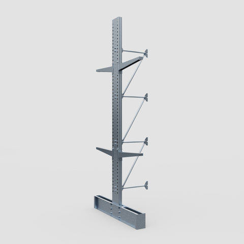 Cantilever Rack - Double Sided - Ultra Heavy Duty - Hot Dip Galvanized - Add-On Bay - Height 4877mm