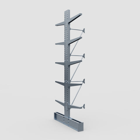 Cantilever Rack - Double Sided - Heavy Duty - Hot Dip Galvanized - Add-On Bay - Height 4572mm