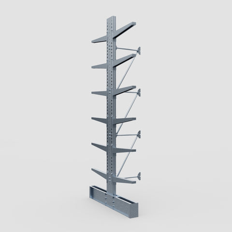 Cantilever Rack - Double Sided - Ultra Heavy Duty - Hot Dip Galvanized - Add-On Bay - Height 4877mm