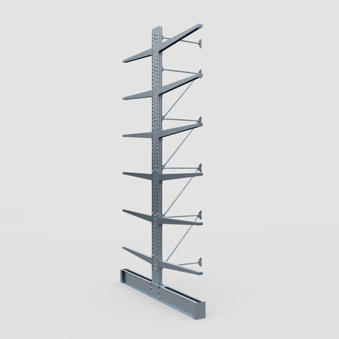 Cantilever Rack - Double Sided - Super Heavy Duty - Hot Dip Galvanized - Add-On Bay - Height 5791mm