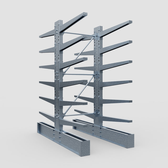 Cantilever Rack - Double Sided - Heavy Duty - Hot Dip Galvanized - Ful ...