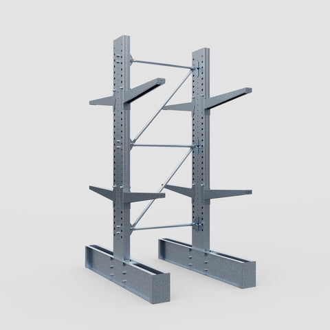 Cantilever Rack - Double Sided - Ultra Heavy Duty - Hot Dip Galvanized - Full Bay - Height 4267mm