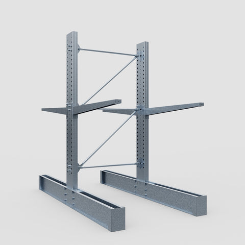Cantilever Rack - Double Sided - Ultra Heavy Duty - Hot Dip Galvanized - Full Bay - Height 4267mm