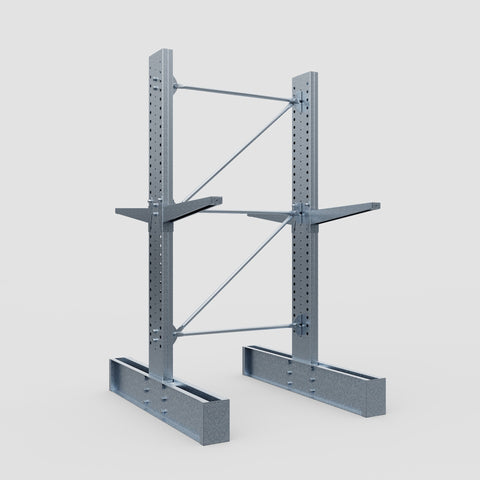 Cantilever Rack - Double Sided - Heavy Duty - Hot Dip Galvanized - Full Bay - Height 3048mm